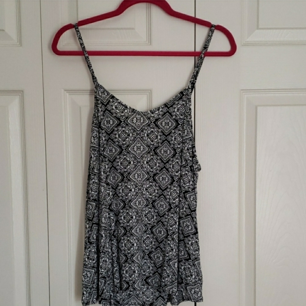 Patterned Tank Top